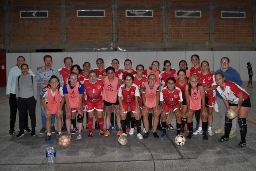 Nace oficialmente el futsal femenino en Sarmiento