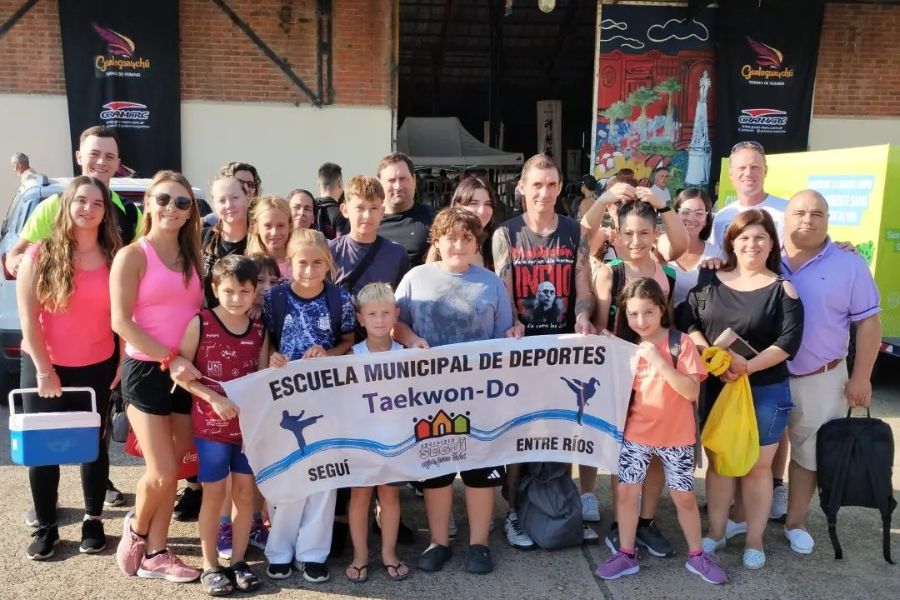 Taekwondo: gran perfomance en Gualeguaychú