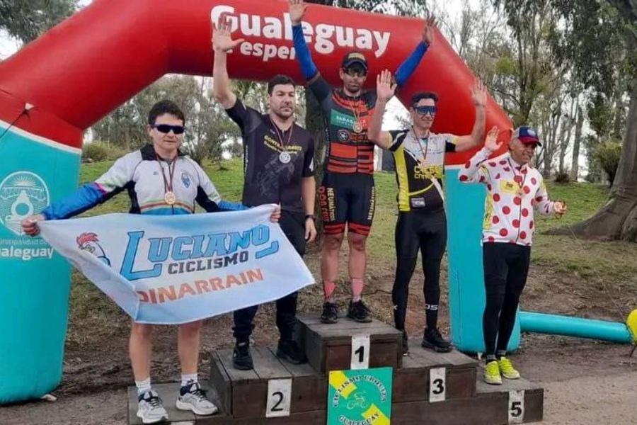 Podios en la Copa Entrerriana de Rural Bike