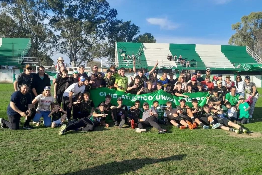 Unión, el primer campeón crespense en categorías mayores