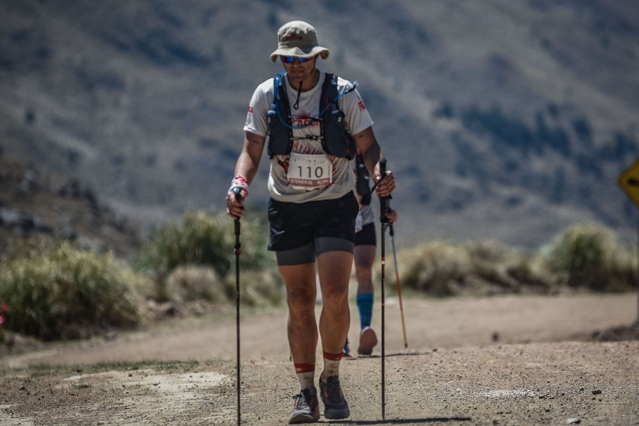 Francisco Güttlein completó las 100 millas del Ultra Trail Amanecer Comechingón